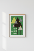 Šetřte Lesy Print Mockup