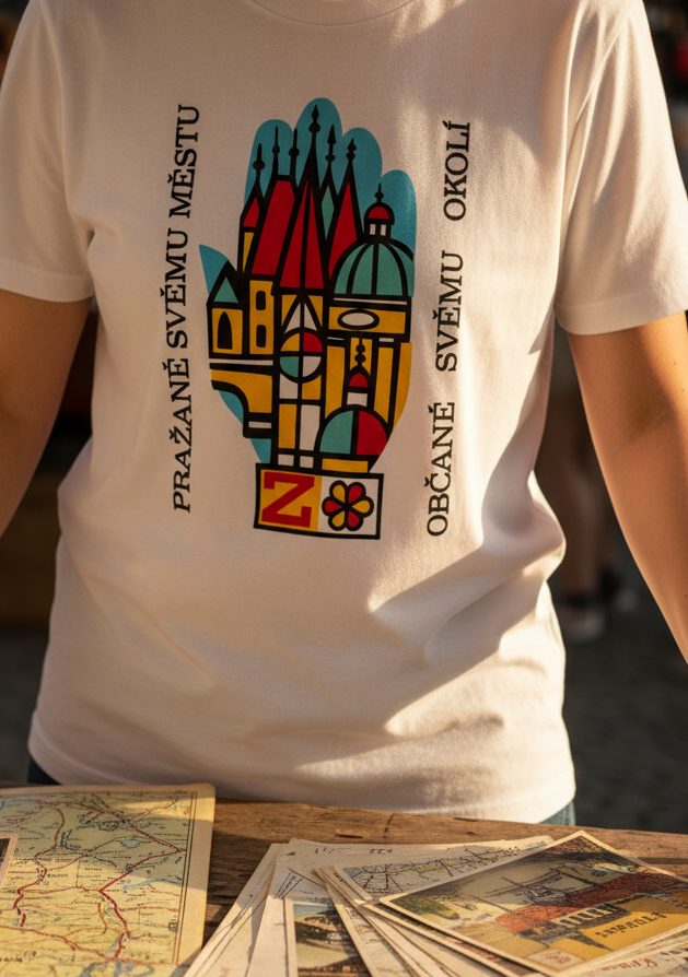 Prague Cityscape Tee – Market