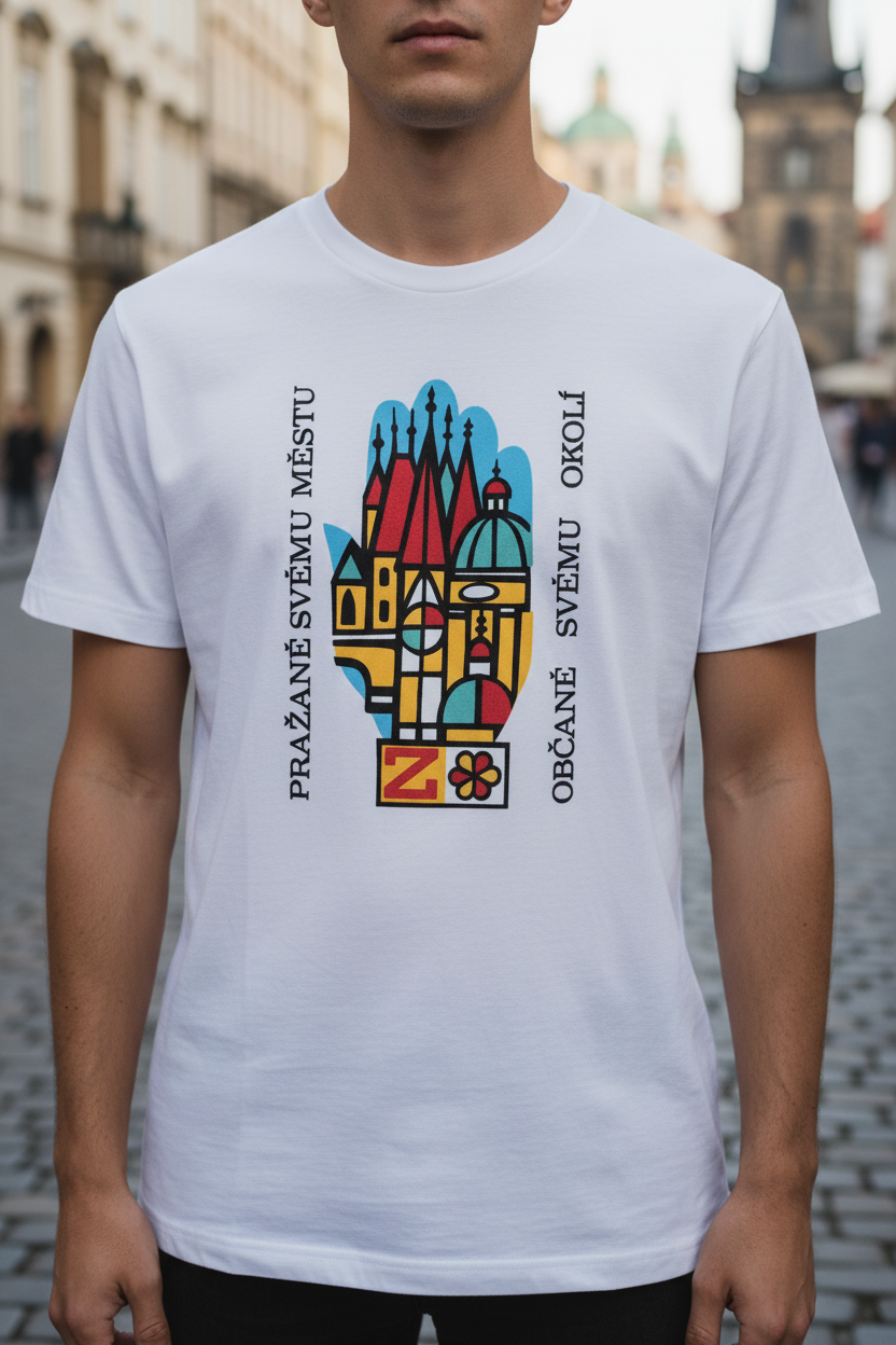 Prague Cityscape Tee – Street