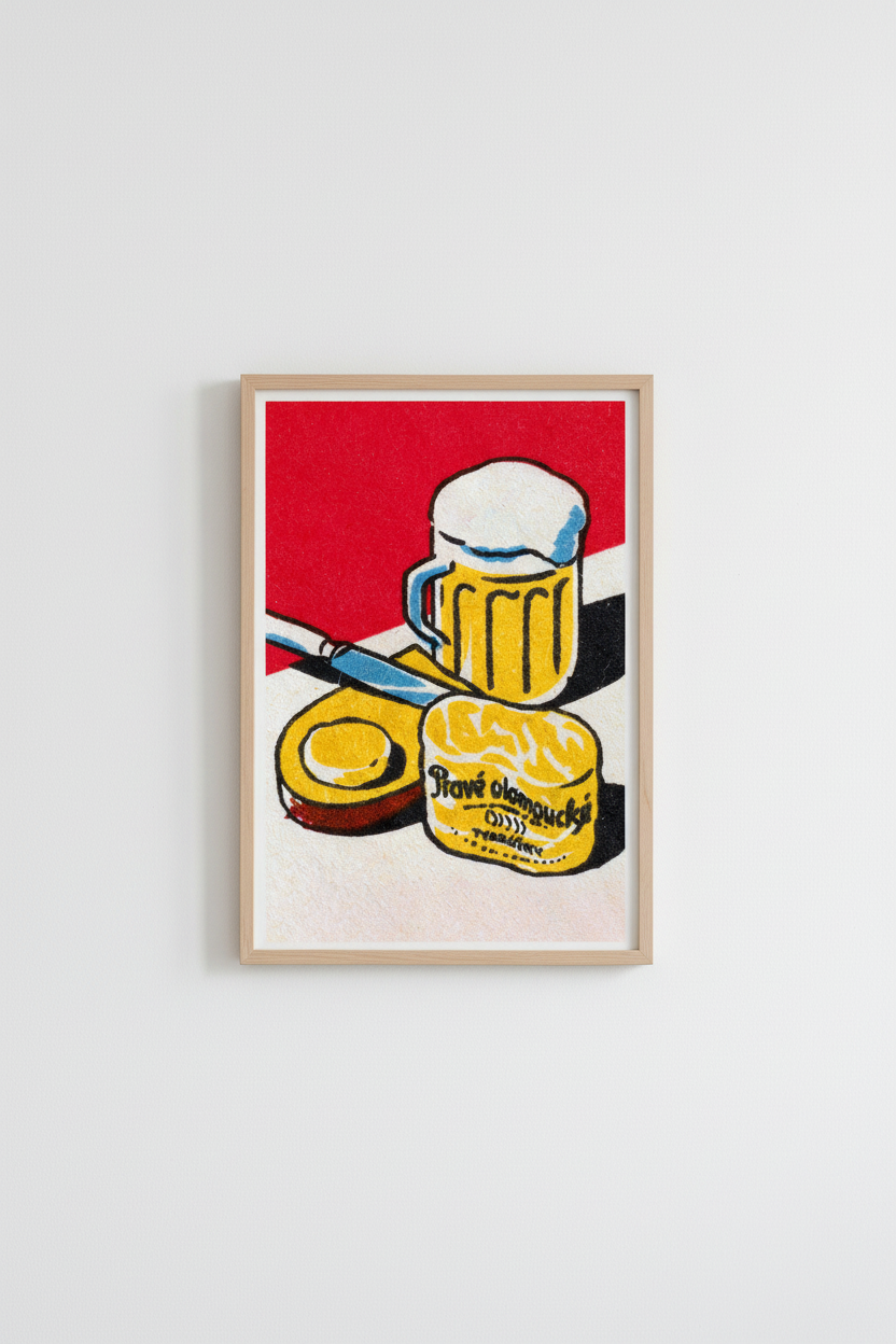 Pravé Olomoucké Tvarůžky Print Mockup